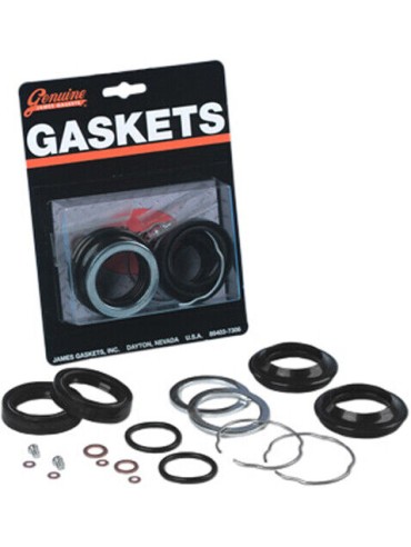 KIT RETENES BARRA SUSPENSION 39X52X11 HARLEY DAVIDSON XL 96-03  (OEM 45849-96) (GENUINE JAMES)